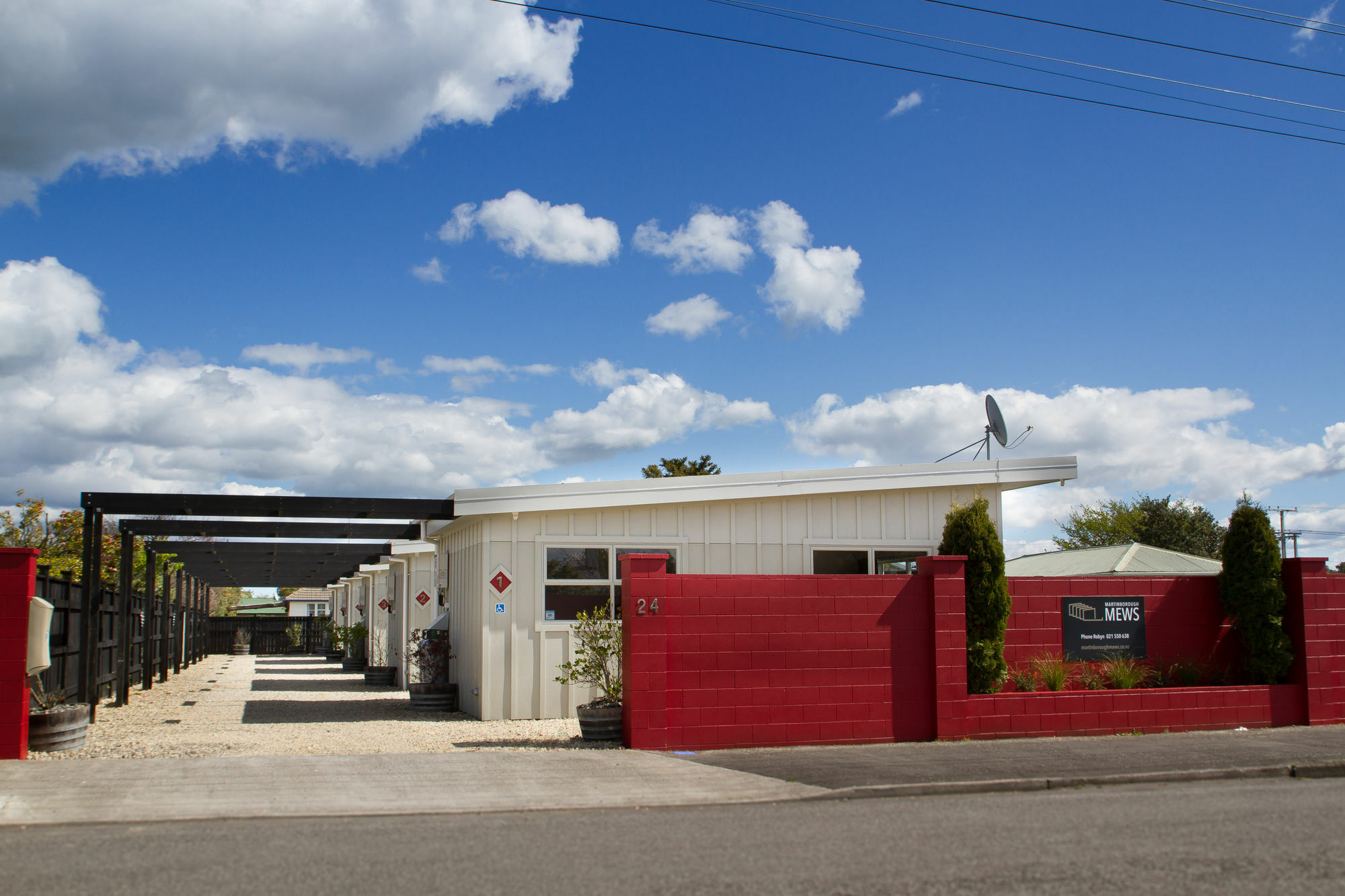 Two Four Cologne Villa Martinborough Exterior photo
